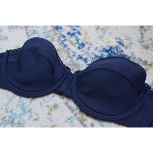 J. Crew strapless bikini top